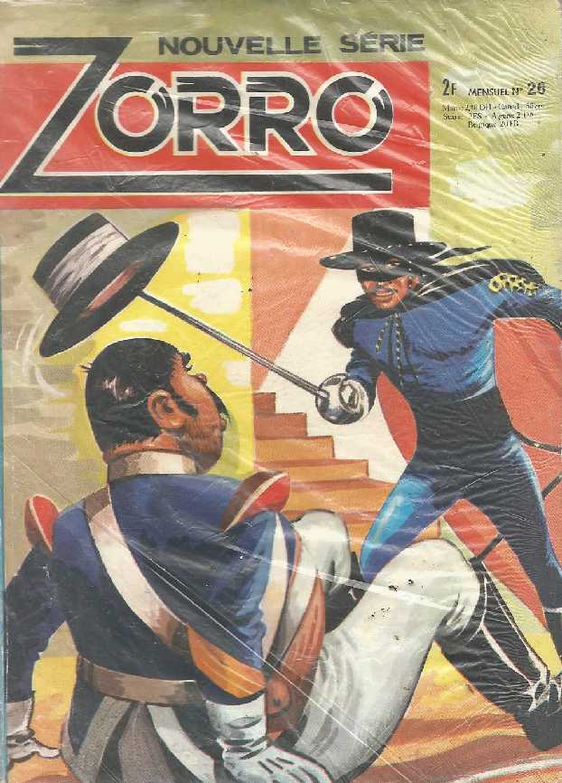 Scan de la Couverture Zorro SFPI Poche n 26